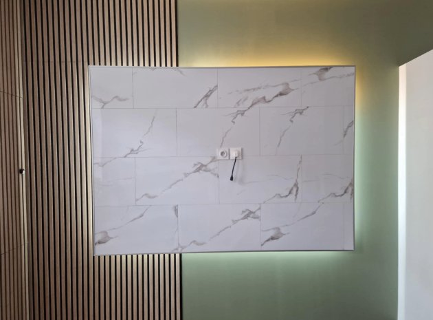 Image du projet Pose d'un panneau mural - 3